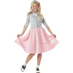 California Costumes Adult Pink Poodle Skirt Costume