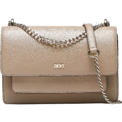DKNY Bryant Chain Flap Handbag - Brown
