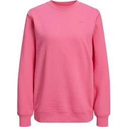 JJXX Abbie Crew Neck Sweatshirt - Pink/Carmine Rose