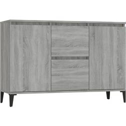 vidaXL Engineered Wood Grey Sonoma Sideboard 104x70cm