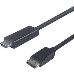 Nordic DPHM-N1020 Displayport 1.2 - HDMI M-M 2m