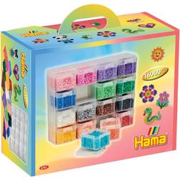 Hama Perlen Set with Large Sorting Box 6761