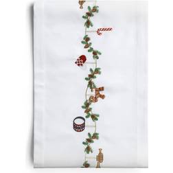 Langkilde & Søn Table Cloths Christmas Table Runner with Classic Motifs 30x300cm