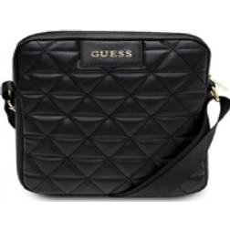 Guess Quilted Tablet Bag 10" (Black)