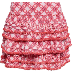 Poupette St Barth Bibi Printed Mini Skirt - Pink