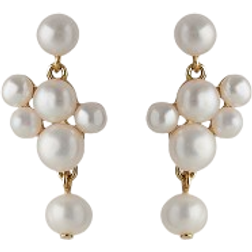 Pernille Corydon Treasure Earrings - Gold/Pearls