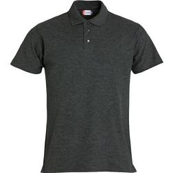Clique Basic Polo Shirt M - Antracit Melange