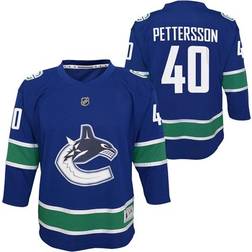 Outerstuff Match Shirt Name & Number Replica Jr Elias Pettersson