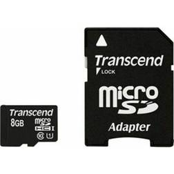Transcend Premium MicroSDHC UHS-I U1 8GB