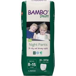 Bambo Nature Boys Night Pants Size L 35-50kg 10pcs