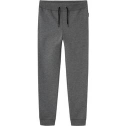Name It Brushed Sweat Pants - Grey Melange (13153665)