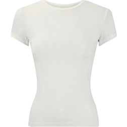 Gina Tricot Soft Touch Top - Off White