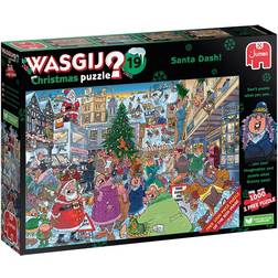 Jumbo Wasgij Christmas 19 Santa Dash 1000 Pieces