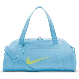 Nike Gym Club Duffel Bag - Aquarius Blue/Light Laser Orange
