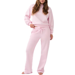 Gina Tricot Basic Straight Sweatpants - Ballet Slippers