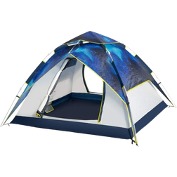 Noaled 3-in-1 Family Automatic 4-6 Person Pop Up Tent