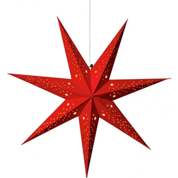 Konstsmide Velvet Red Julstjärna 78cm