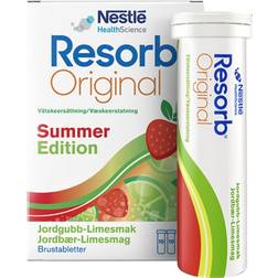 Resorb Original Summer Edition Strawberry Lime Effervescent Tablets 20 st