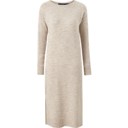 Vero Moda Lefile Long Dress - Grey/Birch