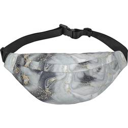 Nganoh Luxurious Marble Waist Fanny Pack - Grey