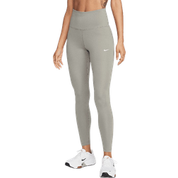 Nike One Women's High-Waisted Full-Length Leggings - Grey