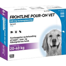 Frontline Pour-on Vet 20-40kg 6x2.68ml