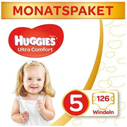Huggies Ultra Comfort Baby Diapers Size 5 11-25kg 126pcs