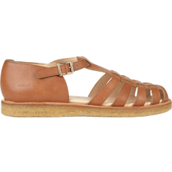 Angulus Strap Sandal With Buckle - Tan