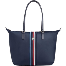 Tommy Hilfiger Signature Monogram Small Tote - Space Blue