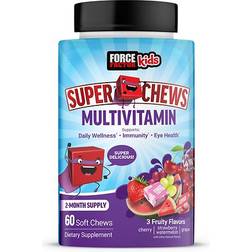 Force Factor Super Chews Multivitamin 3 Fruity