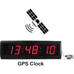 Vchics Gym Timer Wall Mounted GPS Satellite Clock Atomic