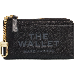 Marc Jacobs The Leather Top Zip Multi Wallet - Black