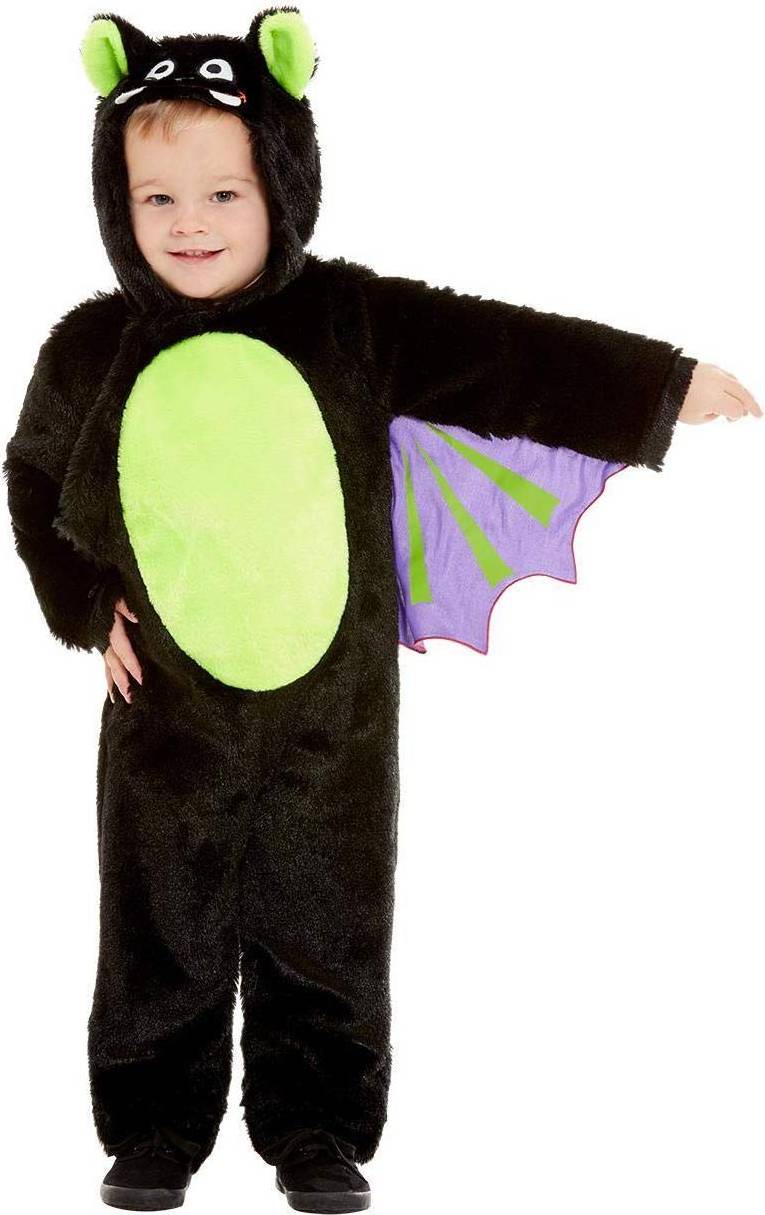 Bild på Smiffys Toddler Bat Costume Black
