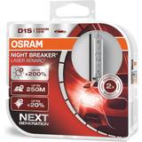 Xenonlampor Osram D1S Night Breaker Laser Xenarc Xenon Lamps 35W PK32d-2 2-pack