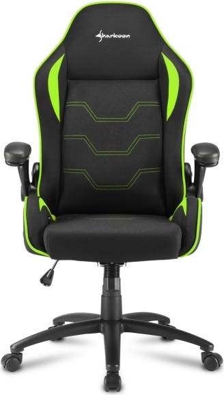  Bild på Sharkoon Elbrus 1 Universal Gaming Chair - Black/Green gamingstol