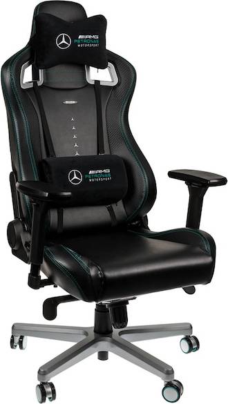  Bild på Noblechairs Epic Mercedes AMG Petronas Special Edition Gaming Chair - Black/White/Green gamingstol