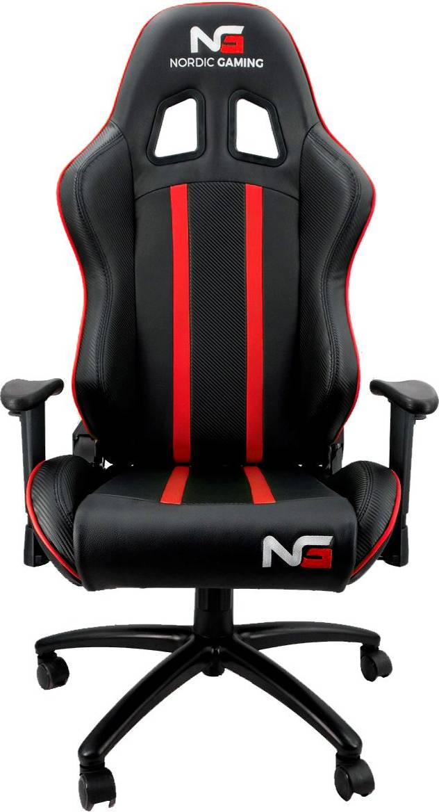  Bild på Nordic Gaming Carbon Gaming Chair - Black/Red gamingstol