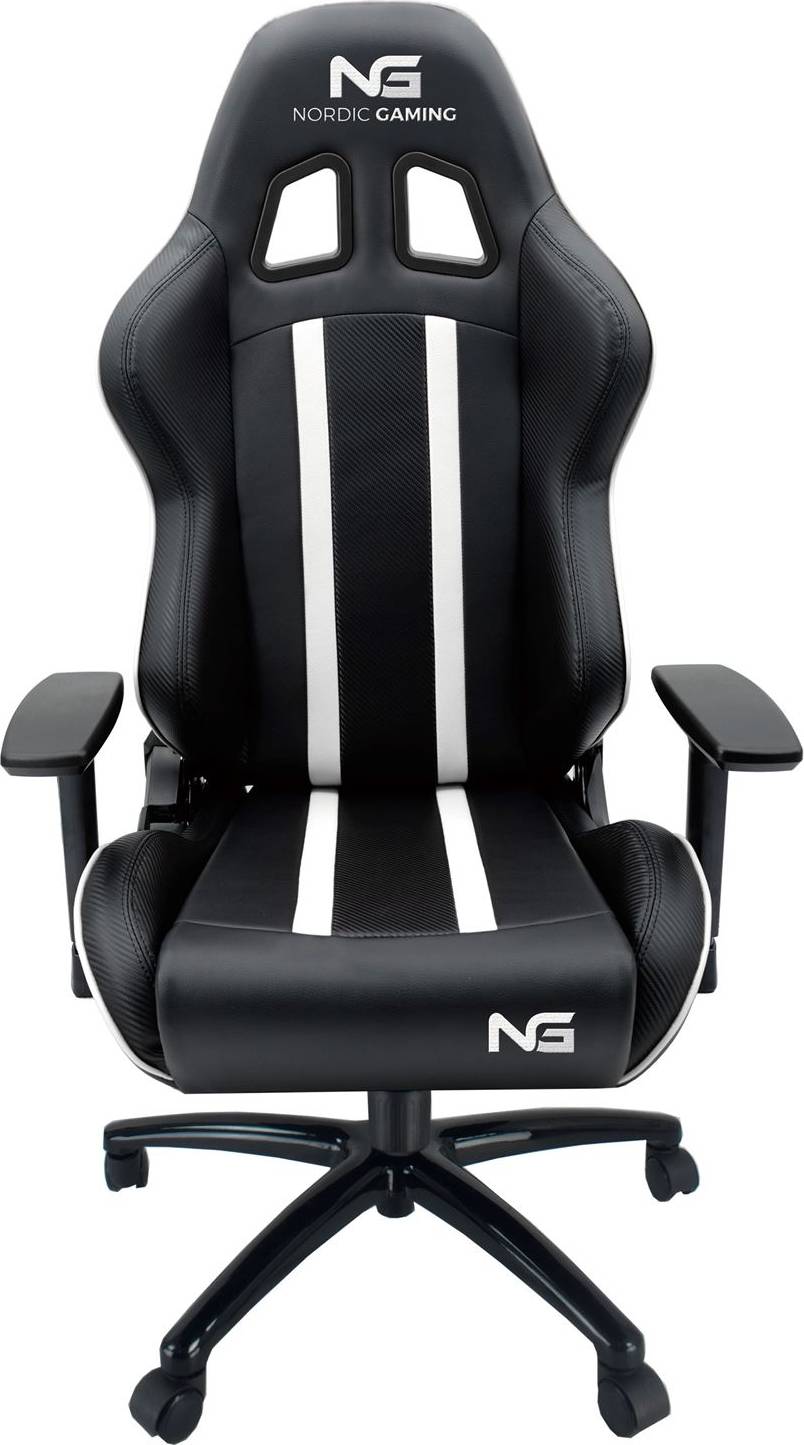  Bild på Nordic Gaming Carbon Gaming Chair - Black/White gamingstol