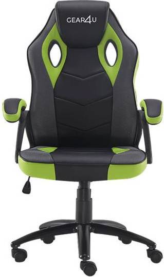  Bild på Gear4U Rook Gaming Chair - Black/Green gamingstol