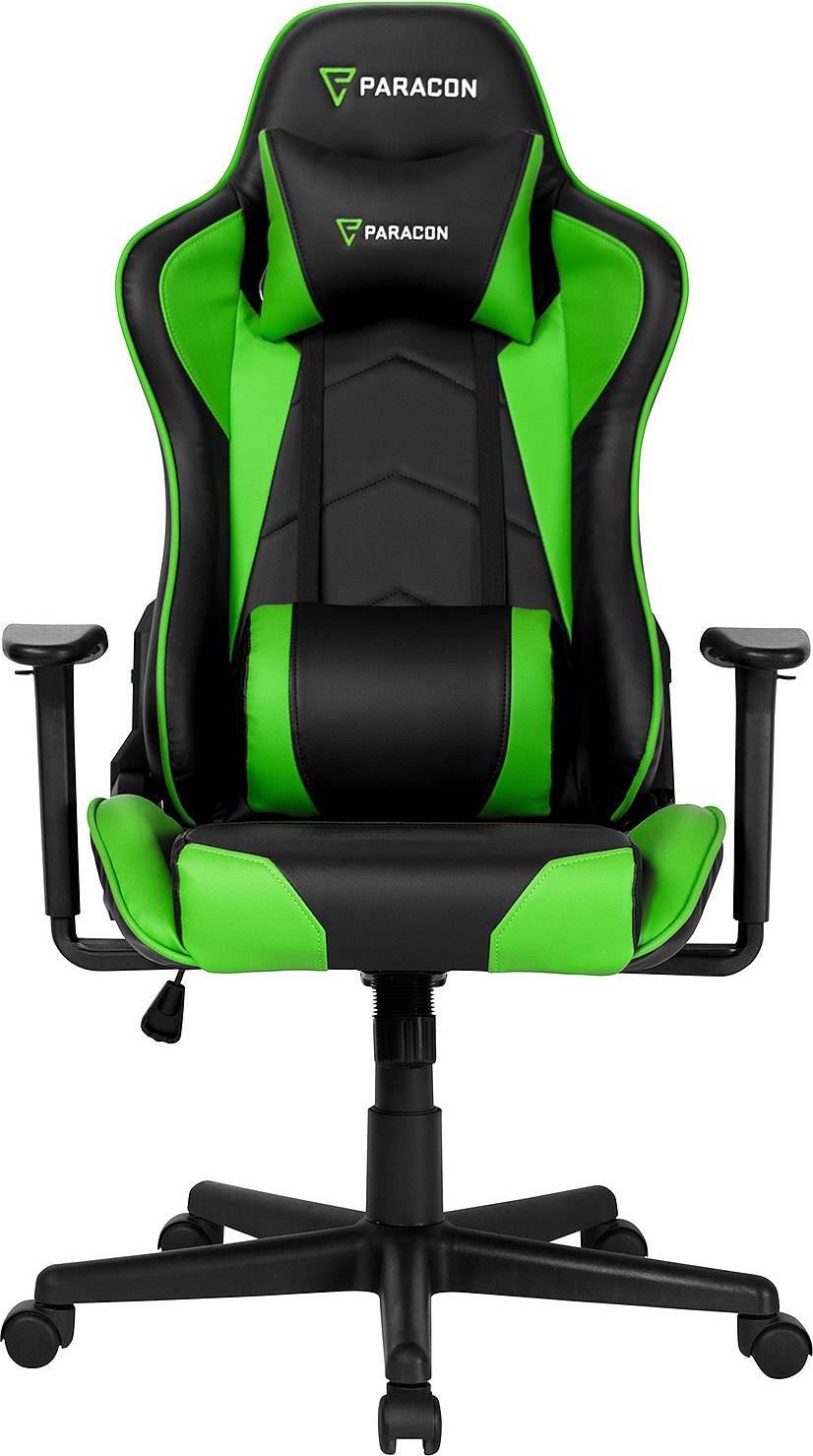  Bild på Paracon Brawler Gaming Chair - Black/Green gamingstol