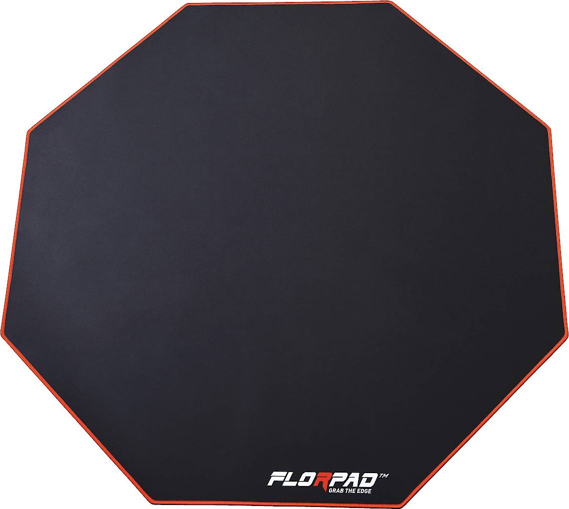  Bild på Florpad Red Line Floor Mat - Black/Red golvskydd gaming