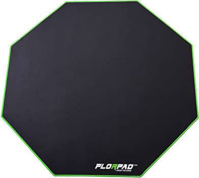  Bild på Florpad Green Line Floor Mat - Black/Green golvskydd gaming