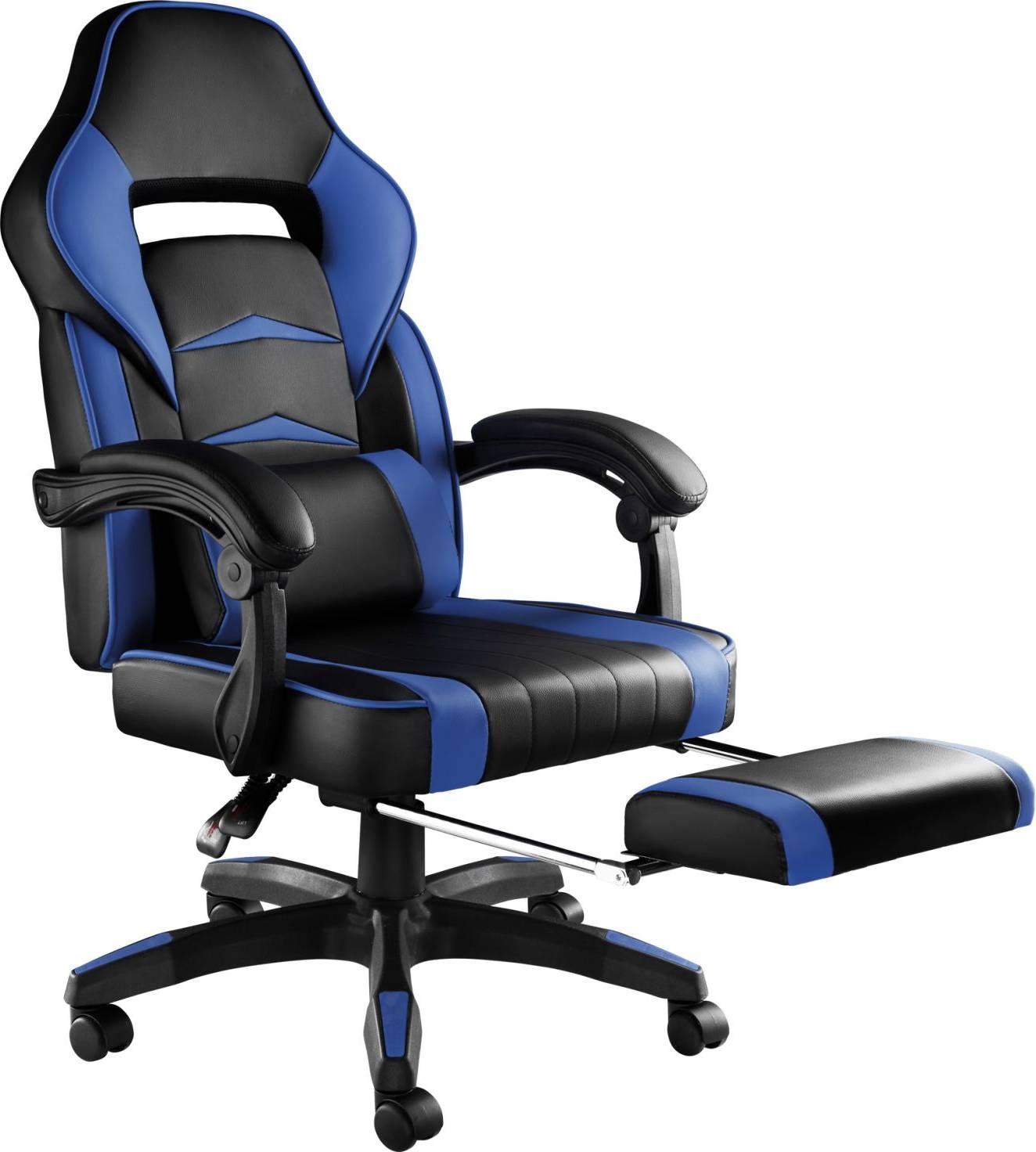  Bild på tectake Storm Gaming Chair - Black/Blue gamingstol