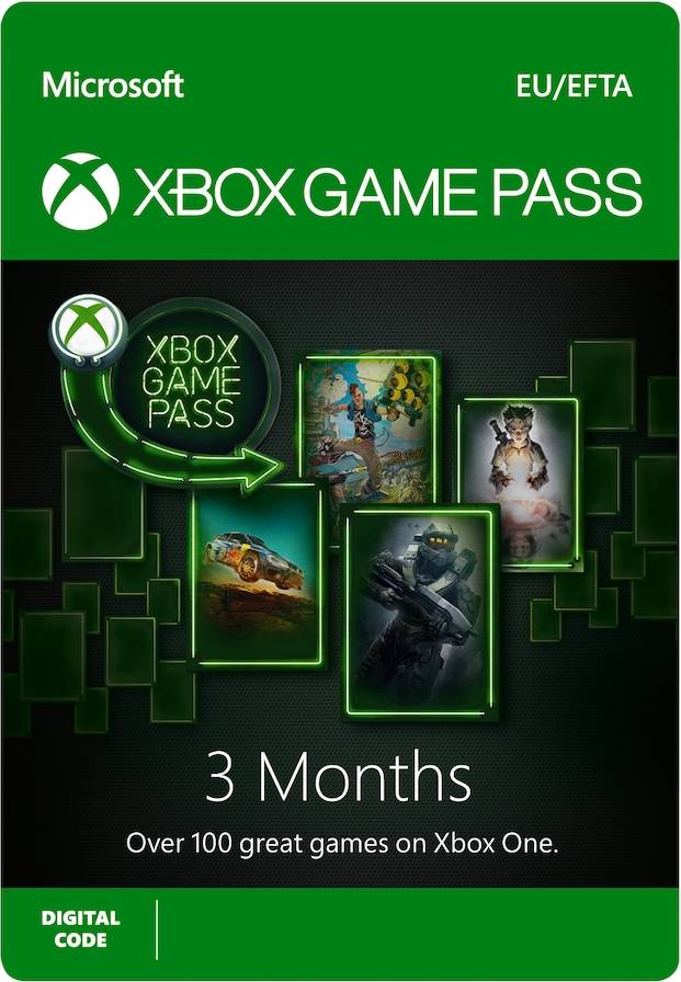  Bild på Microsoft Xbox Game Pass - 3 Months - Xbox One game pass / saldokort