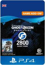  Bild på Ubisoft Ghost Recon: Breakpoint - 2400+400 Coins - PS4 game pass / saldokort