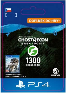  Bild på Ubisoft Ghost Recon: Breakpoint - 1200+100 Coins - PS4 game pass / saldokort