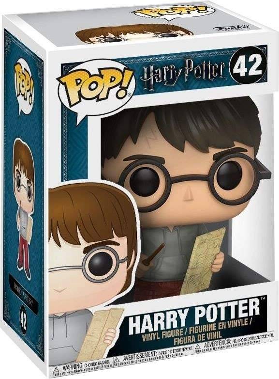 Funko Harry Potter POP Movies Vinyl Figur Dumbledore mit Zauberstab 9 cm 