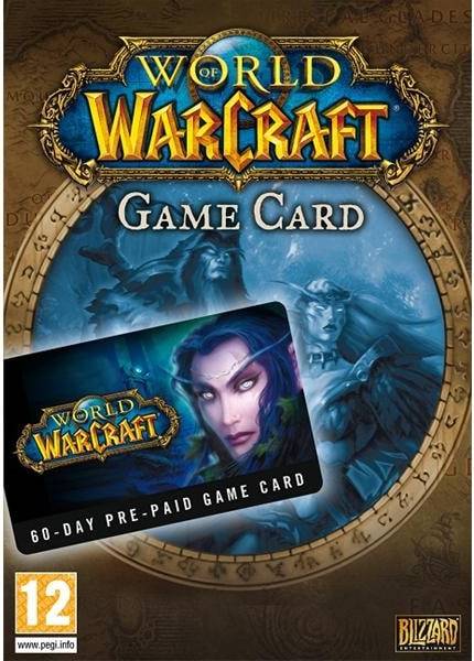  Bild på Blizzard World of WarCraft - 60 Days Game Card game pass / saldokort