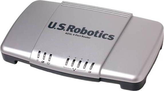  Bild på U.S. Robotics ADSL2 + 4-Port Router