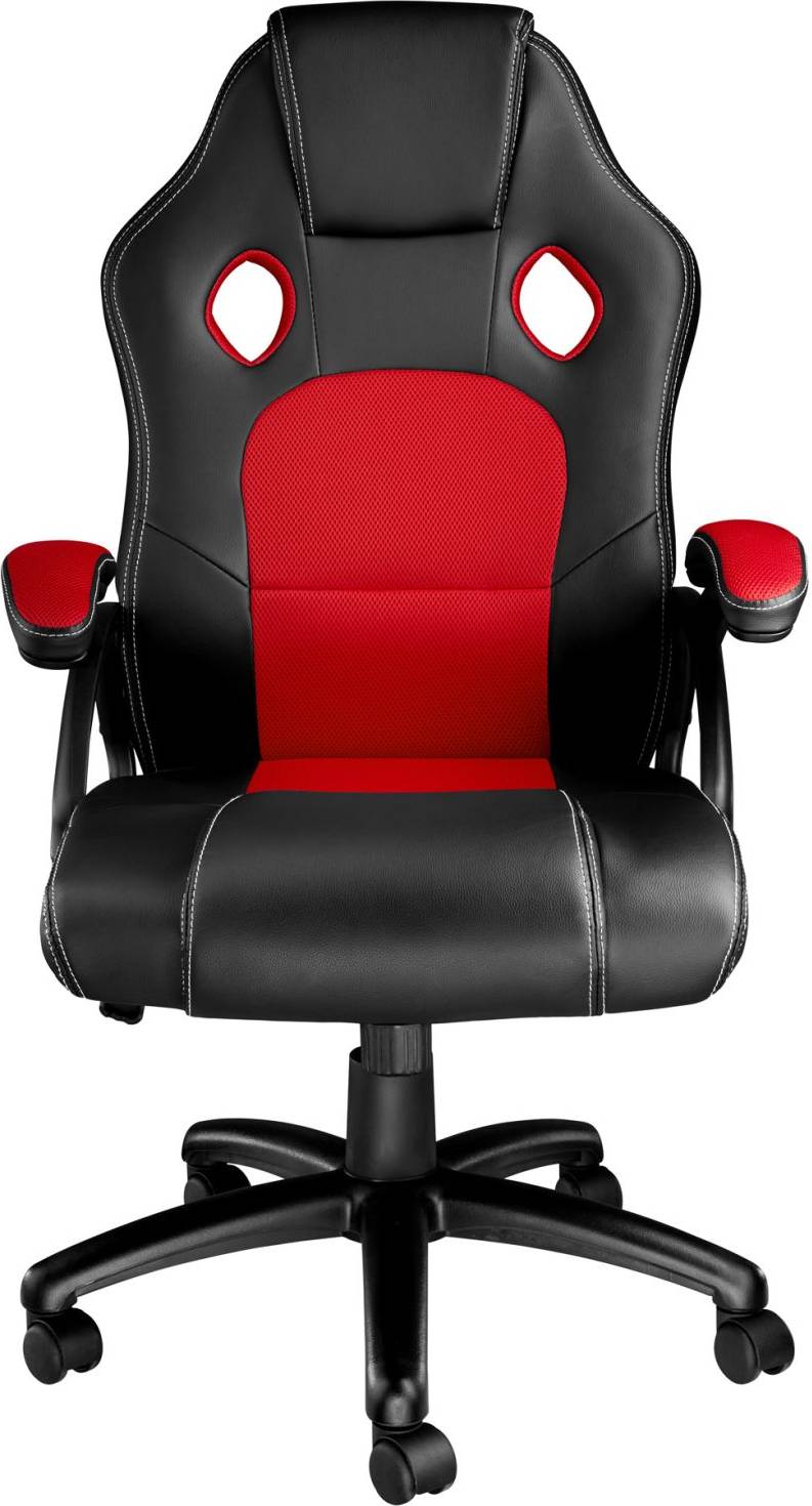  Bild på tectake Tyson Gaming Chair - Black/Red gamingstol